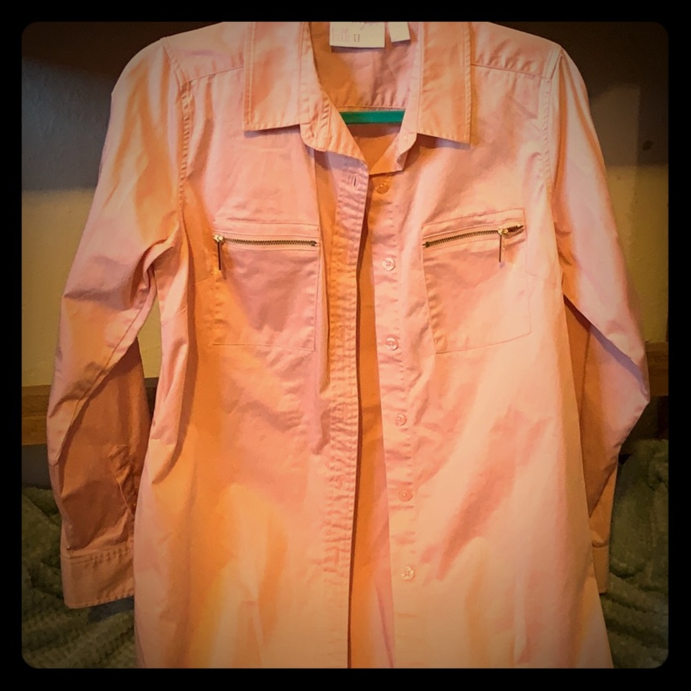 Light pink blazer with pockets! So cute